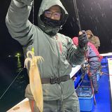 釣果情報・1月23日(日)沼津沖早夜マルイカ